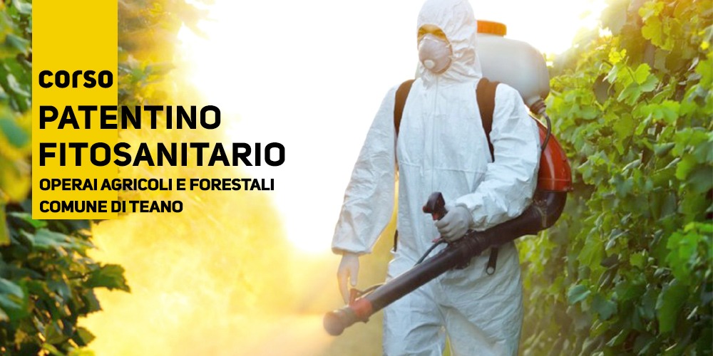 Patentino Fitosanitario Teano Ente di formazione professionale IN